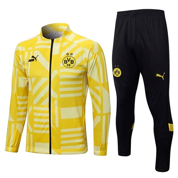 Trainingsanzug Borussia Dortmund 2023-24 Gelb
